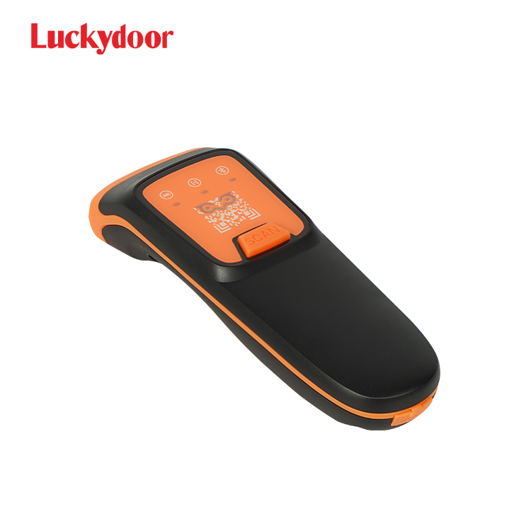 Luckydoor K-80 1D 2D handheld Wireless IOS Android portable small mini pocket mobile phone Bluetooth barcode scanner